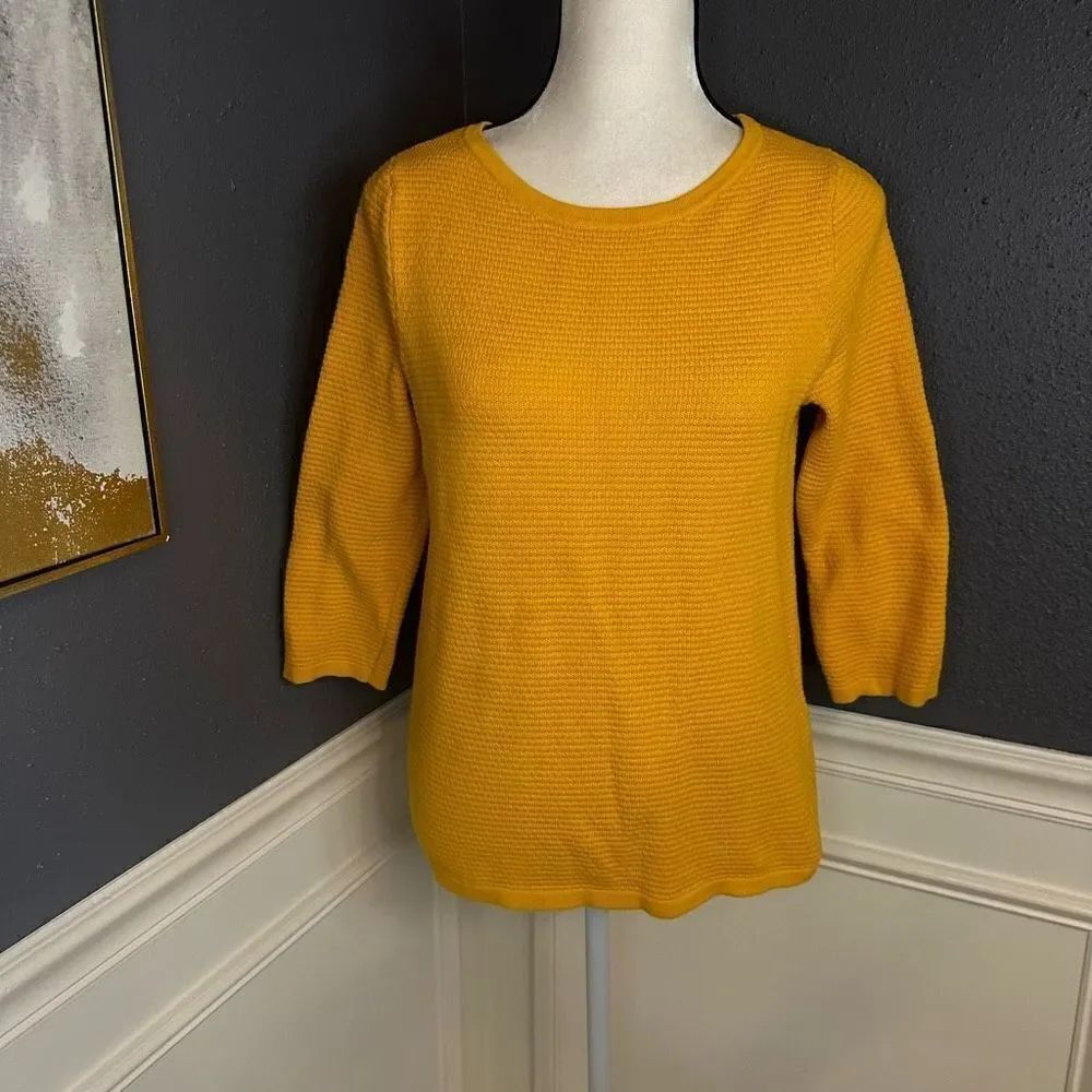 COS Textured Tight Knit Pullover Sweater - Picture 3 of 10
